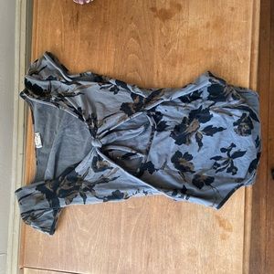 Free people floral bodysuit